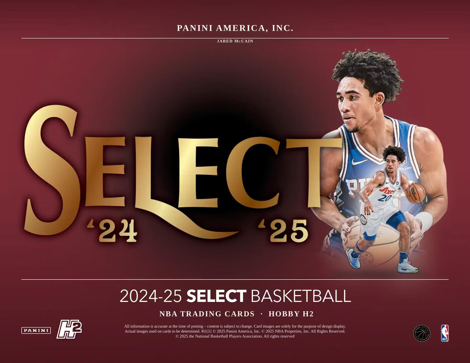 2024-25 Panini Select Basketball H2 Hybrid Hobby Box