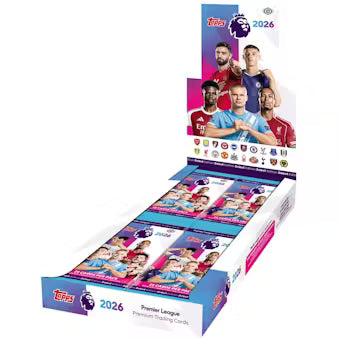 2025-26 Topps Premier League EPL Soccer Hobby Box