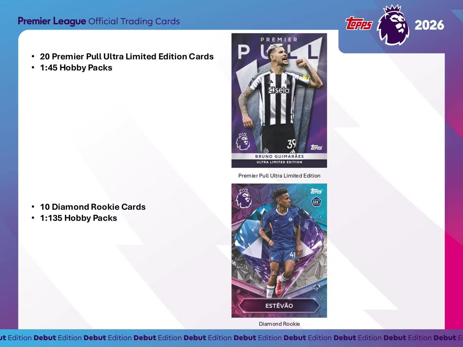 2025-26 Topps Premier League EPL Soccer Hobby Box