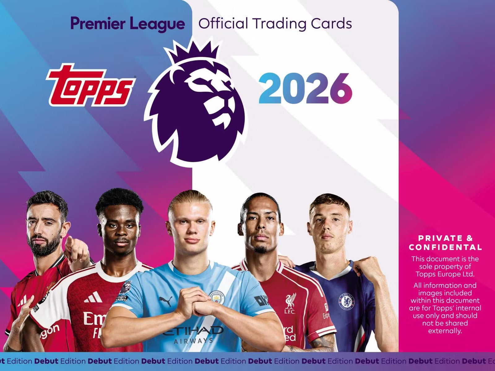2025-26 Topps Premier League EPL Soccer Hobby Box