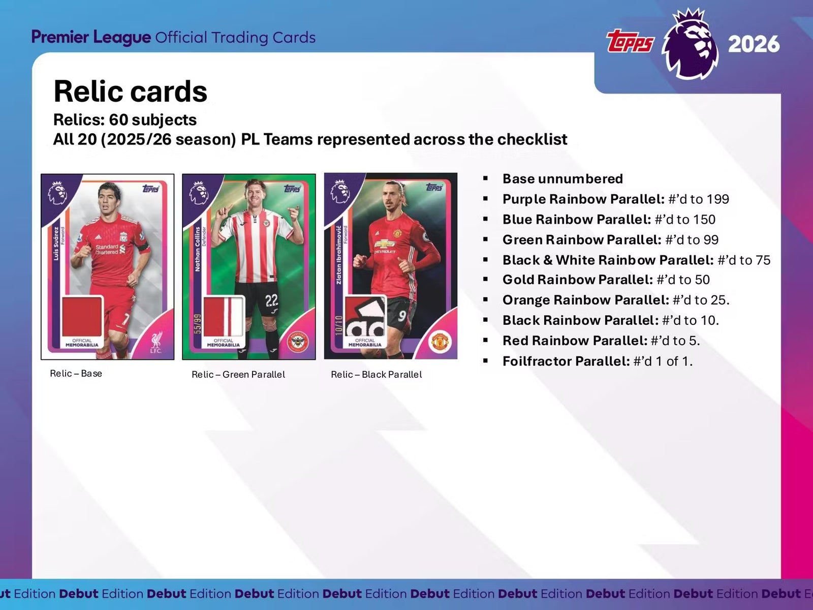2025-26 Topps Premier League EPL Soccer Hobby Box