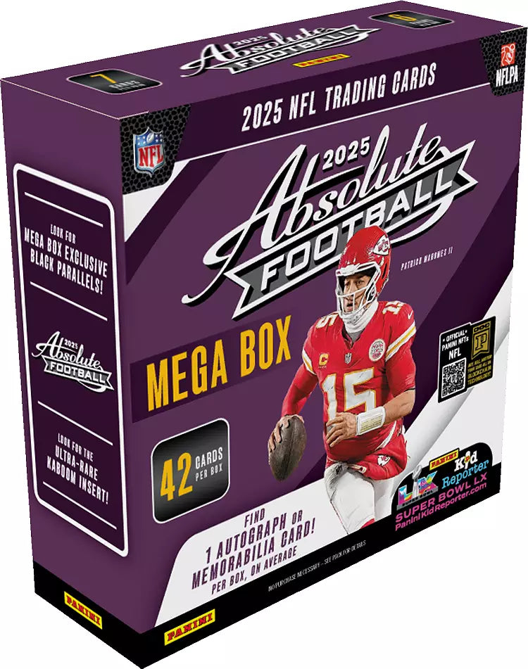 2025 Panini Absolute NFL Football Mega Box