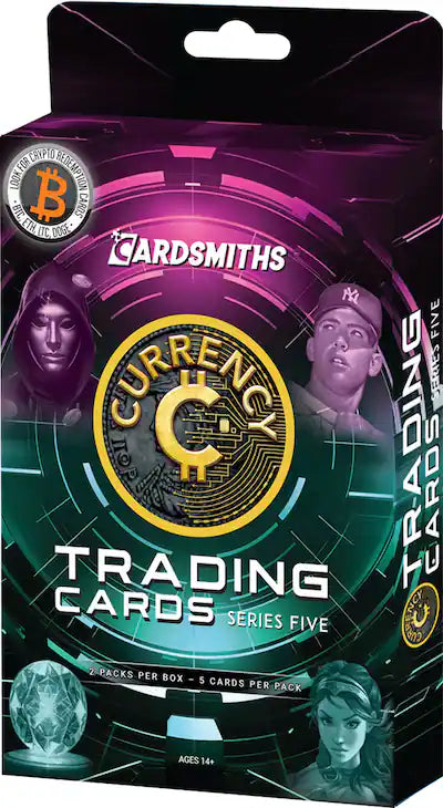 Currency Series 5 Trading Cards Collector Box