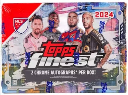 2024 Topps Finest MLS Soccer Hobby Box