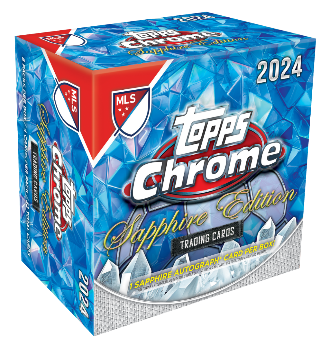 2024 MLS Chrome Sapphire Edition Hobby Box