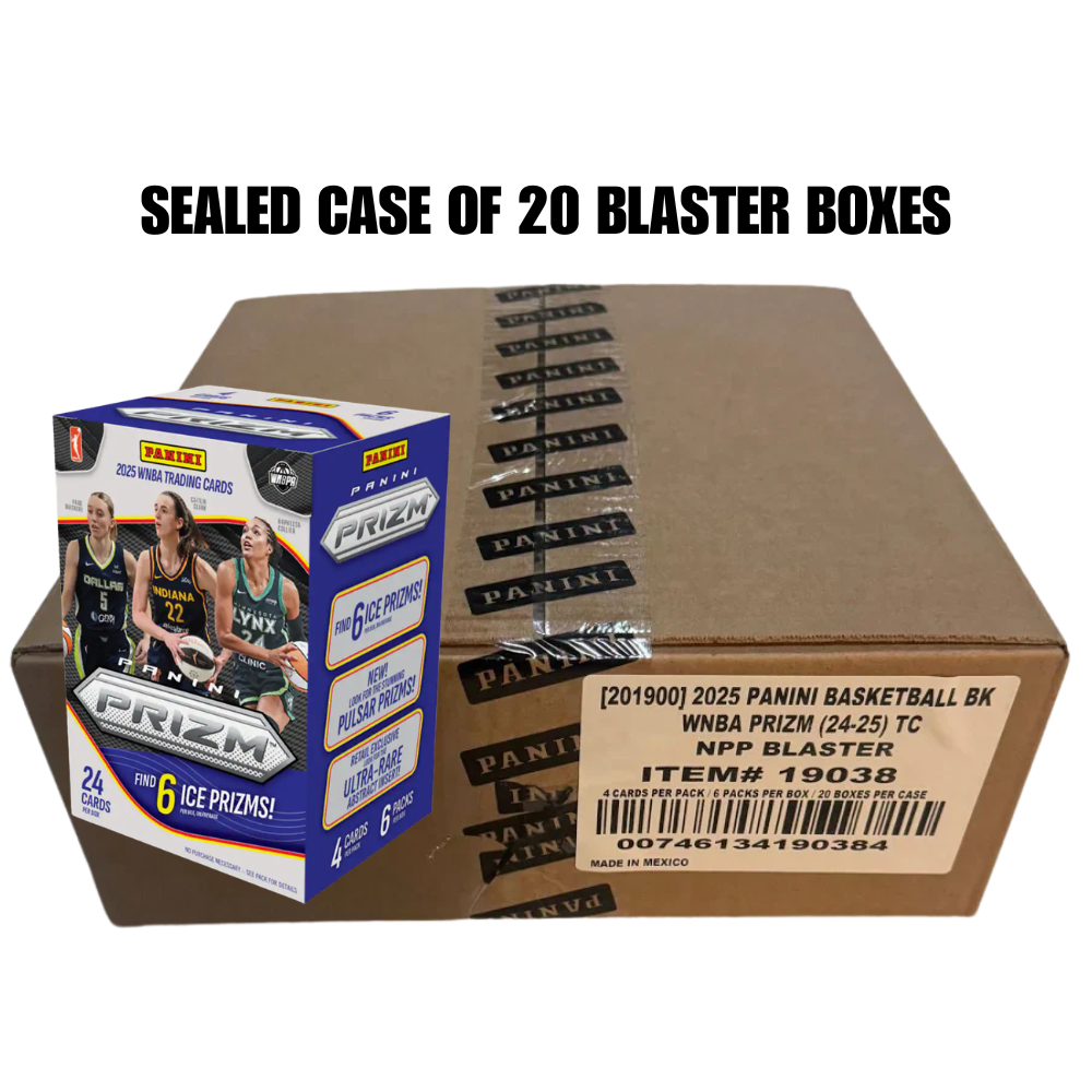 2025 Panini Prizm WNBA Basketball Blaster 20-Box Case