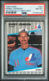 1989 Fleer #381 Randy Johnson RC Ad Partially Obscured PSA 8