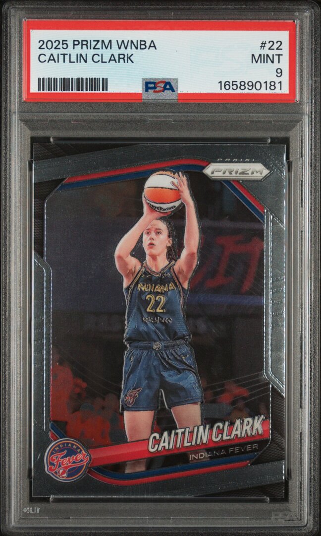 2025 Panini Prizm WNBA Caitlin Clark PSA 9 #22