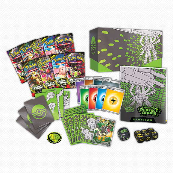 Pokemon Mega Evolution #3 Perfect Order Elite Trainer Box
