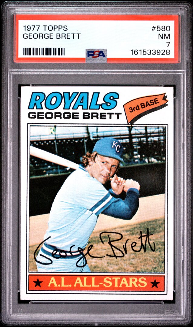 1977 Topps George Brett PSA 7 #580