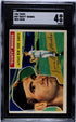 1956 Topps #50 Dusty Rhodes Gray Back SGC 4
