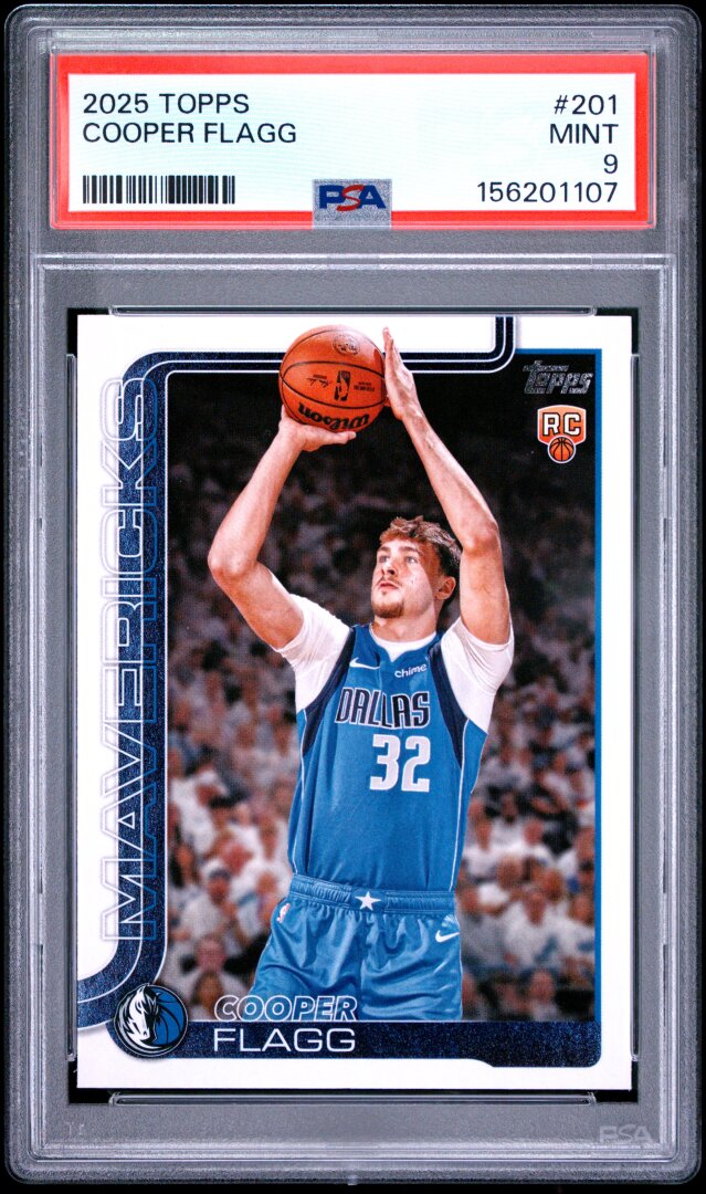 2025 Topps Cooper Flagg RC PSA 9 #201