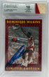 1991-92 Fleer Dominique Wilkins Autograph Game Used Patch Beckett 10