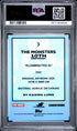 2025 Topps Chrome Labubu 10th Anniversary Plusminutes 02 Blue Ref. /150 PSA 10