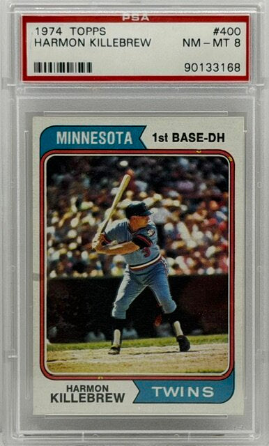 1974 Topps Harmon Killebrew PSA 8 #400