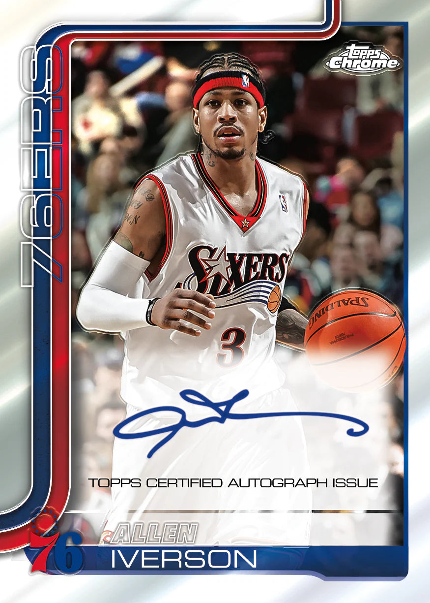 2025-26 Topps Chrome Basketball Hobby Jumbo Box