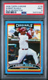 2006 Topps Chrome 118 Albert Pujols Blue Refractor PSA 9