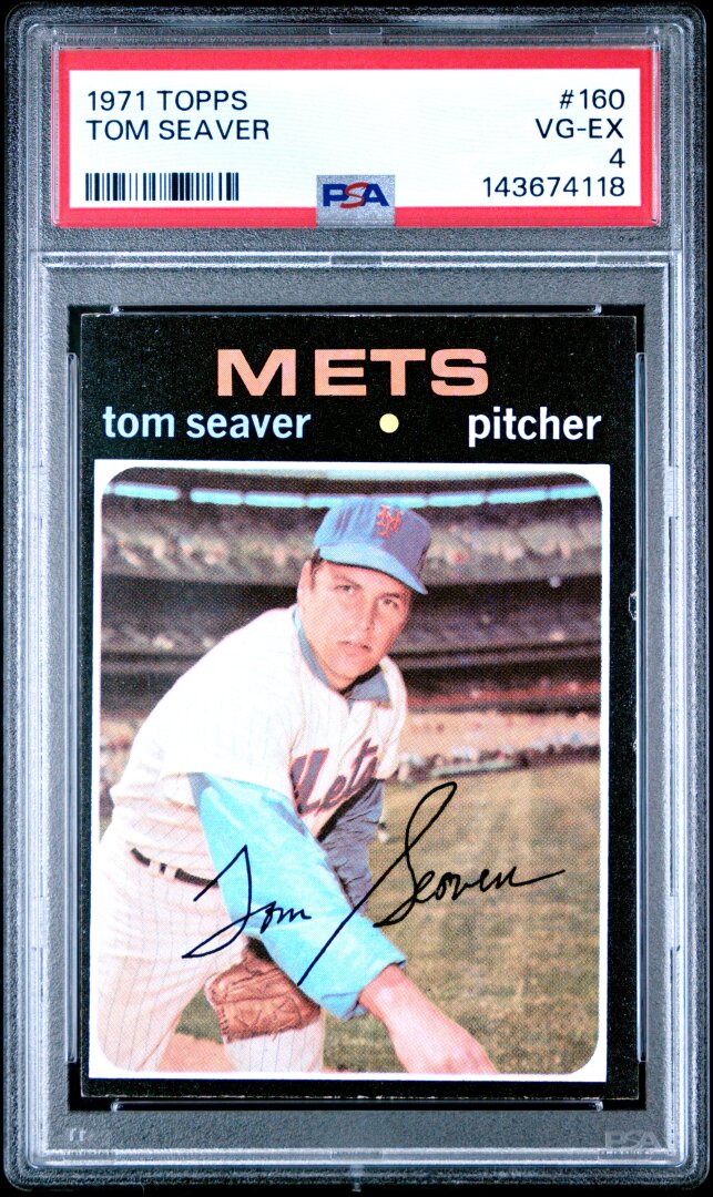 1971 Topps #160 Tom Seaver PSA 4