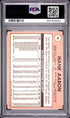 1969 Topps Hank Aaron PSA 1 #100