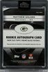 2025 Topps Chrome Black Matthew Golden Rookie Auto /99