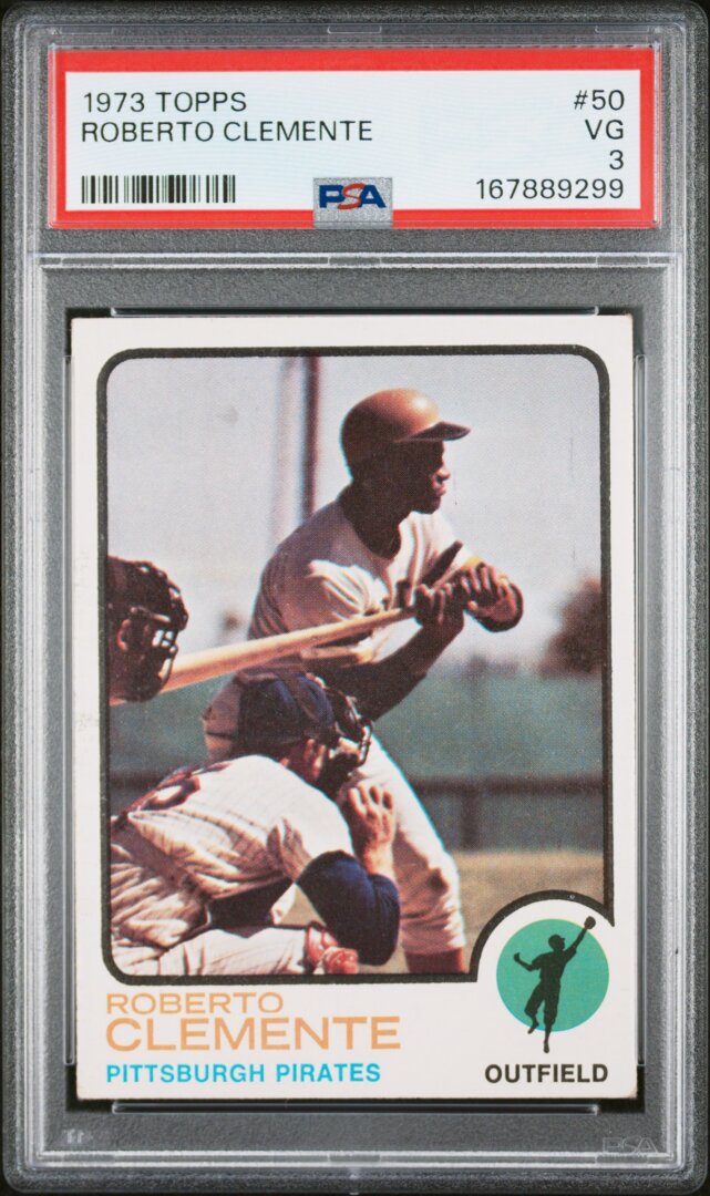 1973 Topps Roberto Clemente PSA 3 #50