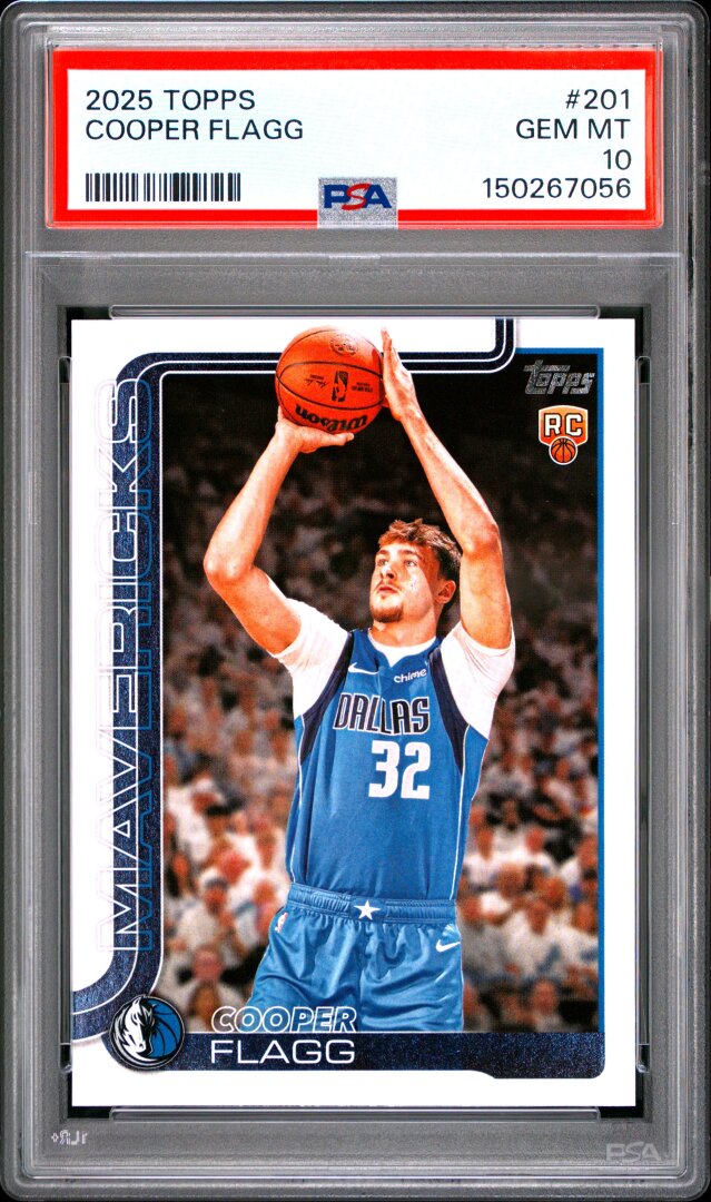 2025 Topps Cooper Flagg PSA 10 #201