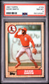1987 Topps Ozzie Smith PSA 8 #749