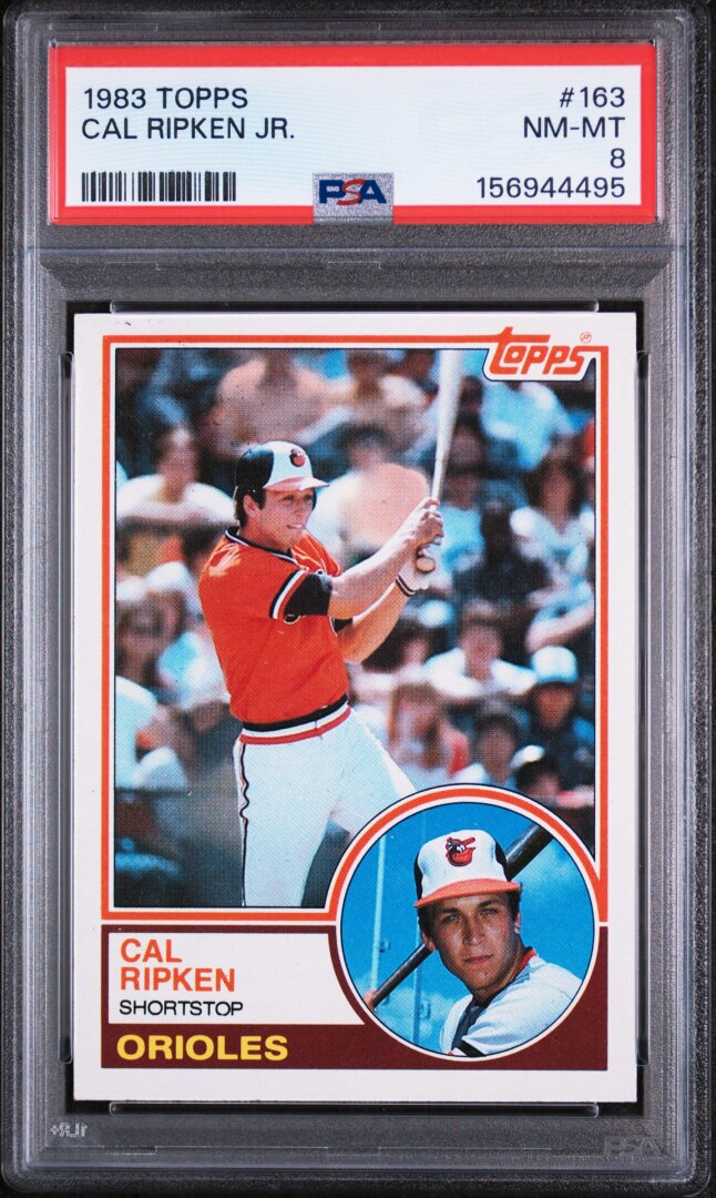 1983 Topps Cal Ripken Jr. PSA 8 #163
