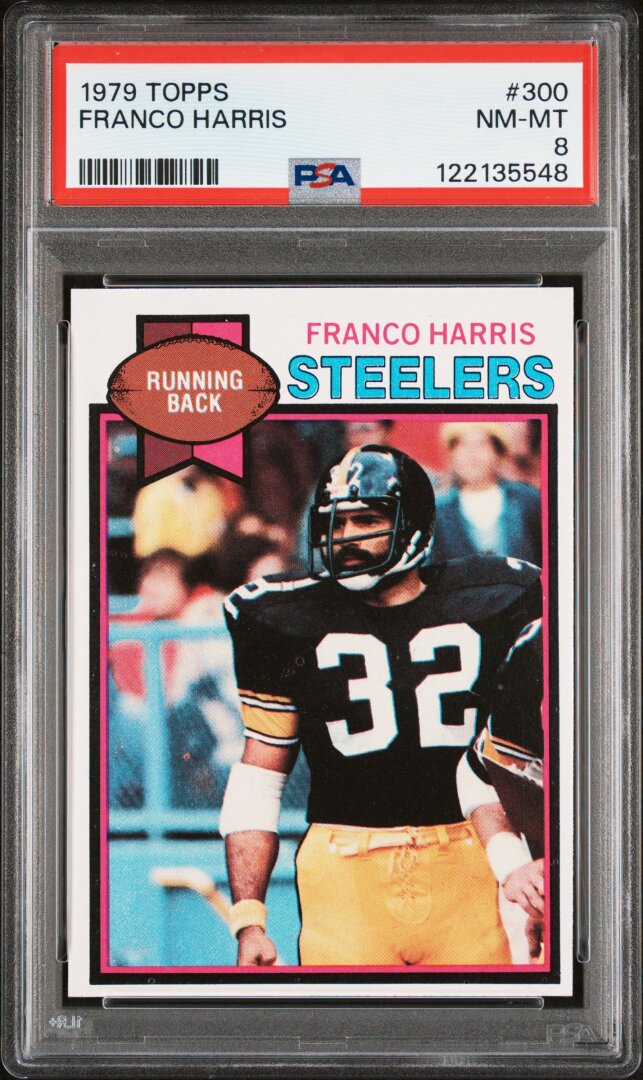 1979 Topps Franco Harris PSA 8 #300