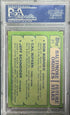 1982 Topps #21 Orioles Future Stars Cal Ripken Jr. RC PSA 8