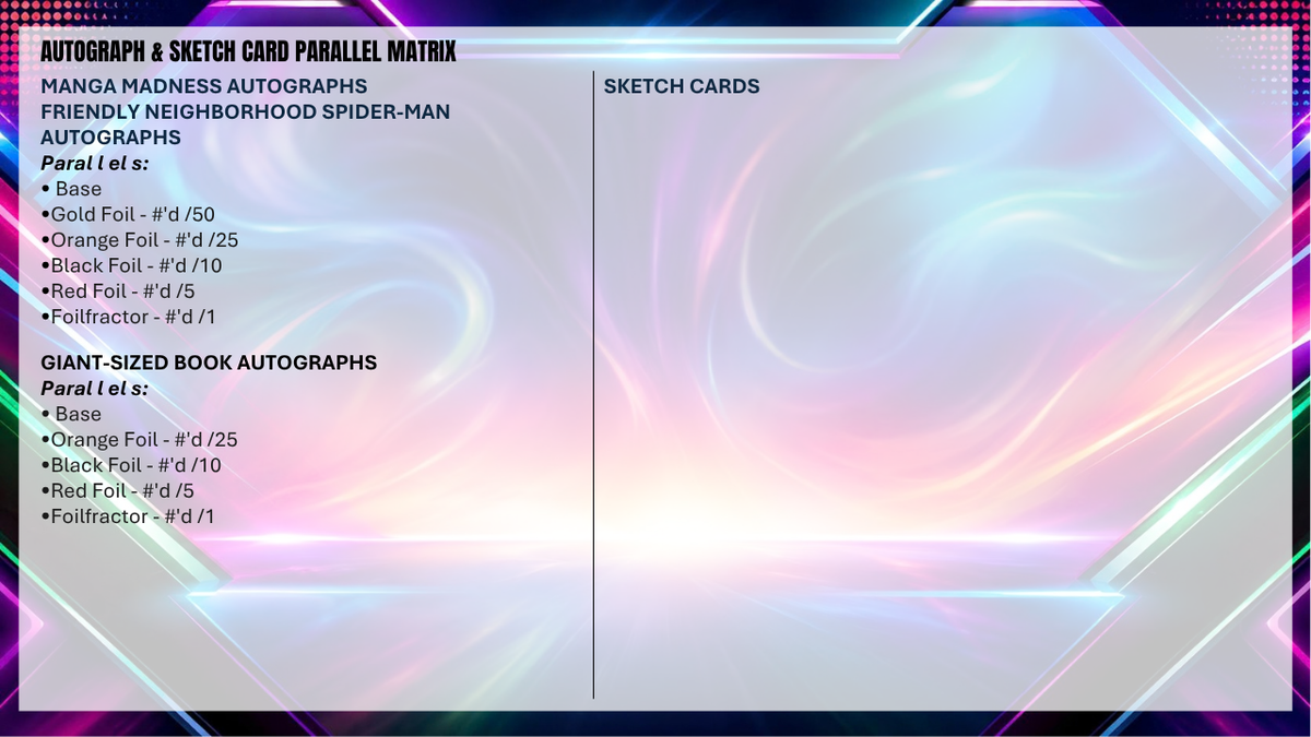 2026 Topps Neon Marvel Mega Box