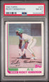 1982 Topps #610 Rickey Henderson PSA 8