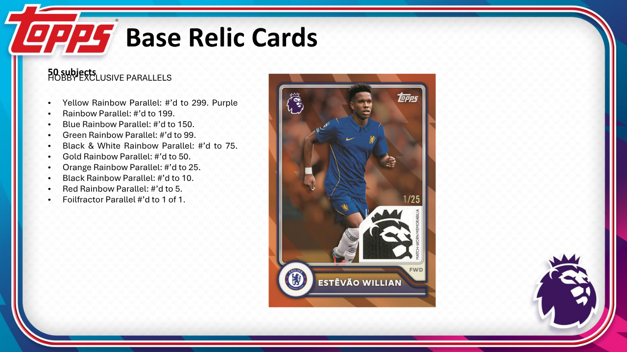 2026-27 Topps English Premier League Flagship Value Box