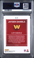 2024 Panini Donruss Optic Jayden Daniels Uptowns #2 PSA 7