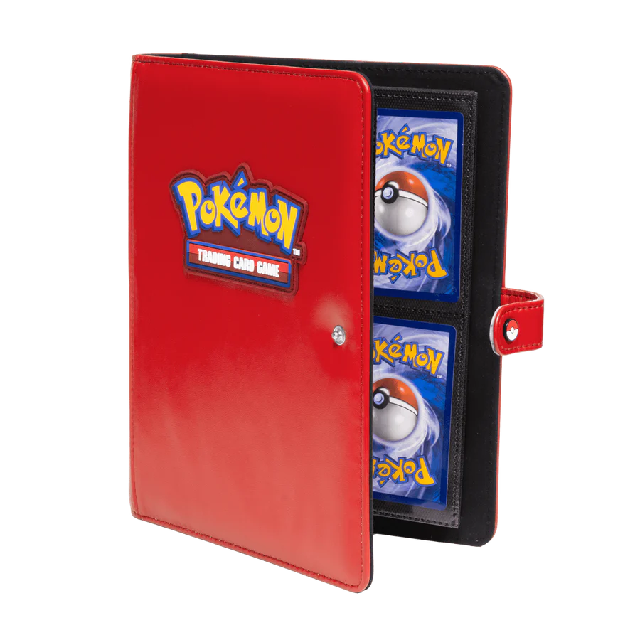 Premium Red Snap Binder for Pokemon