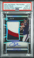 2021 National Treasures Davis Mills /20 PSA 9, Auto 10