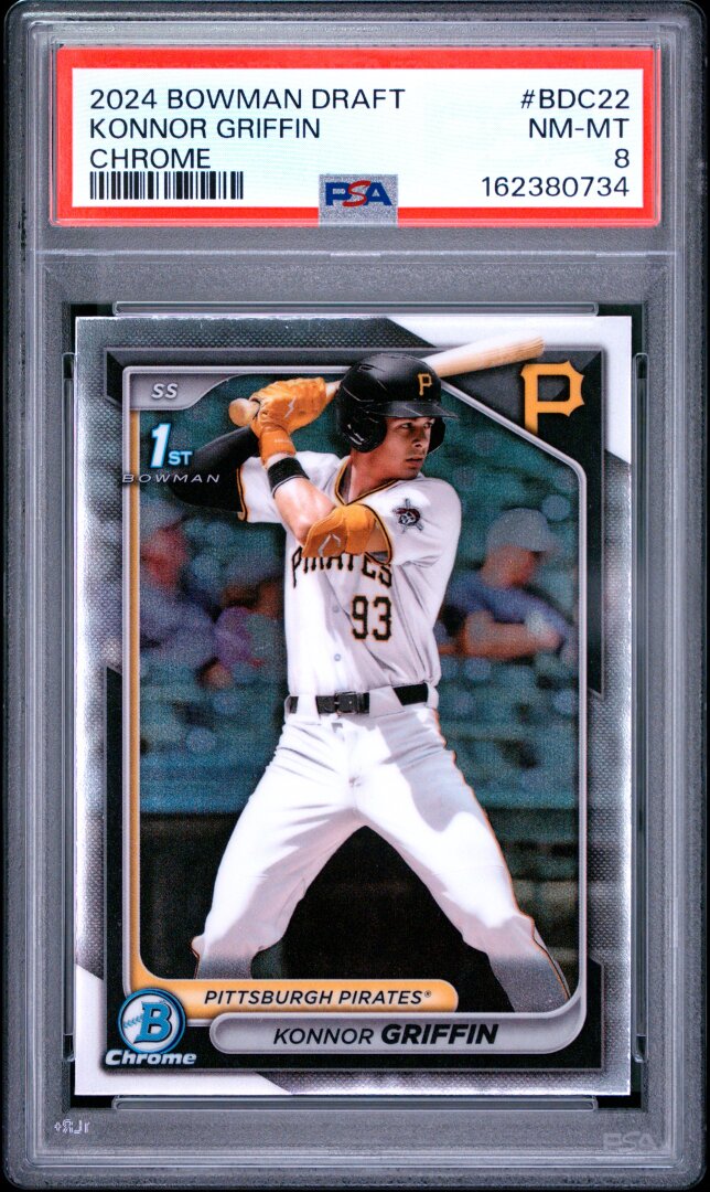 2024 Bowman Draft Chrome Konnor Griffin PSA 8 #BDC22