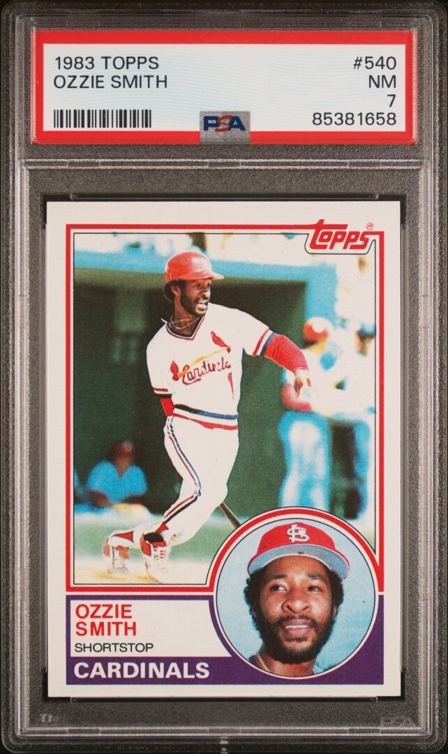 1983 Topps Ozzie Smith PSA 7 #540