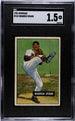 1951 Bowman Warren Spahn #134 SGC 1.5