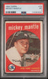 1959 Topps Mickey Mantle #10 PSA 1