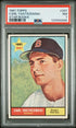 1961 Topps #287 Carl Yastrzemski Star Rookie PSA 7