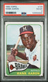 1965 Topps #170 Hank Aaron in PSA 4