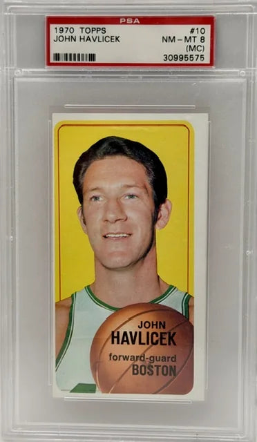 1970 Topps John Havlicek #10 PSA 8 (MC)