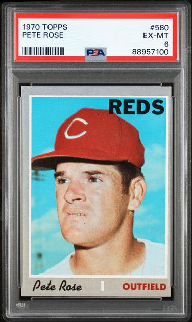 1970 Topps Pete Rose PSA 6
