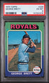 1975 Topps 228 George Brett PSA 6