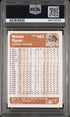 1983 FLEER #463 NOLAN RYAN PSA 8