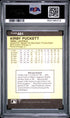 1986 FLEER #401 KIRBY PUCKETT PSA 8
