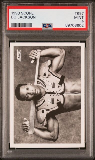 1990 Score Bo Jackson PSA 9