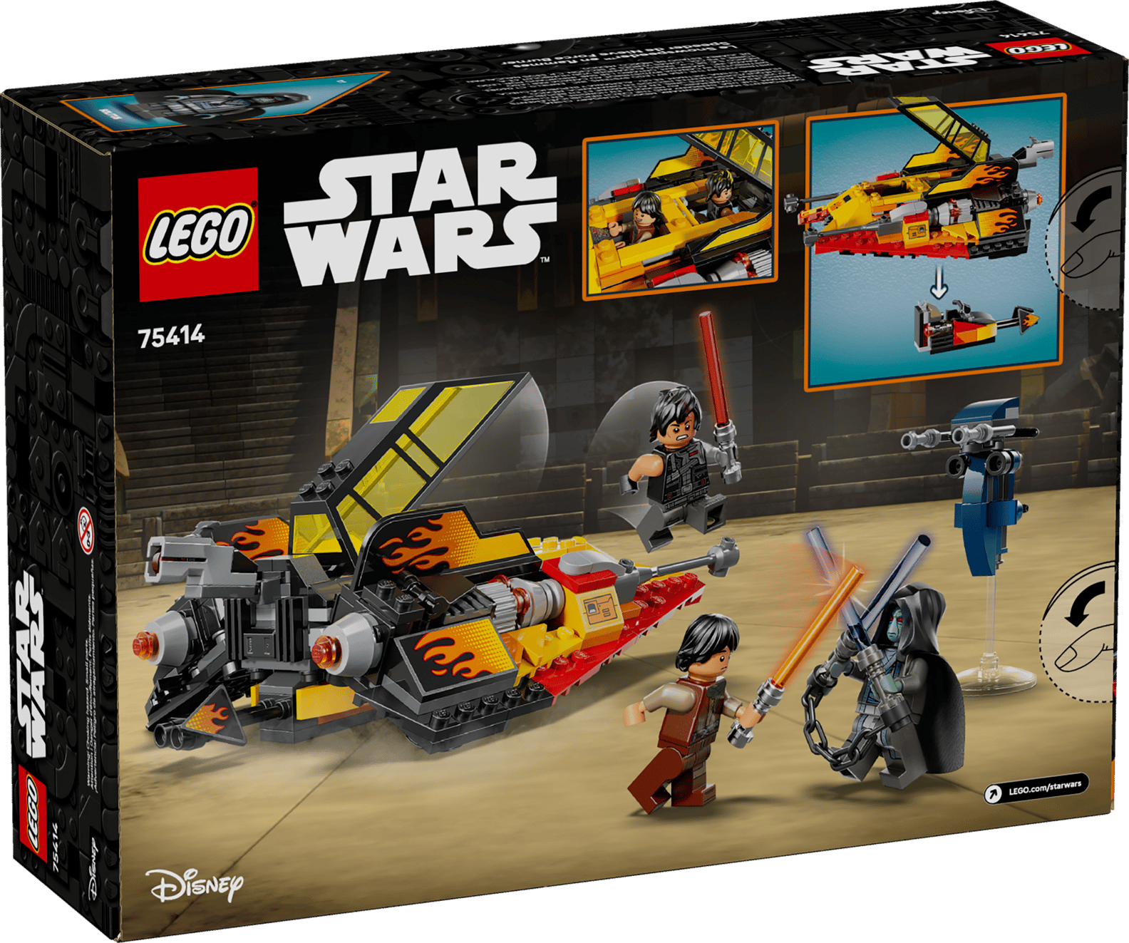 Lego Star Wars The Force Burner Snowspeeder 75414