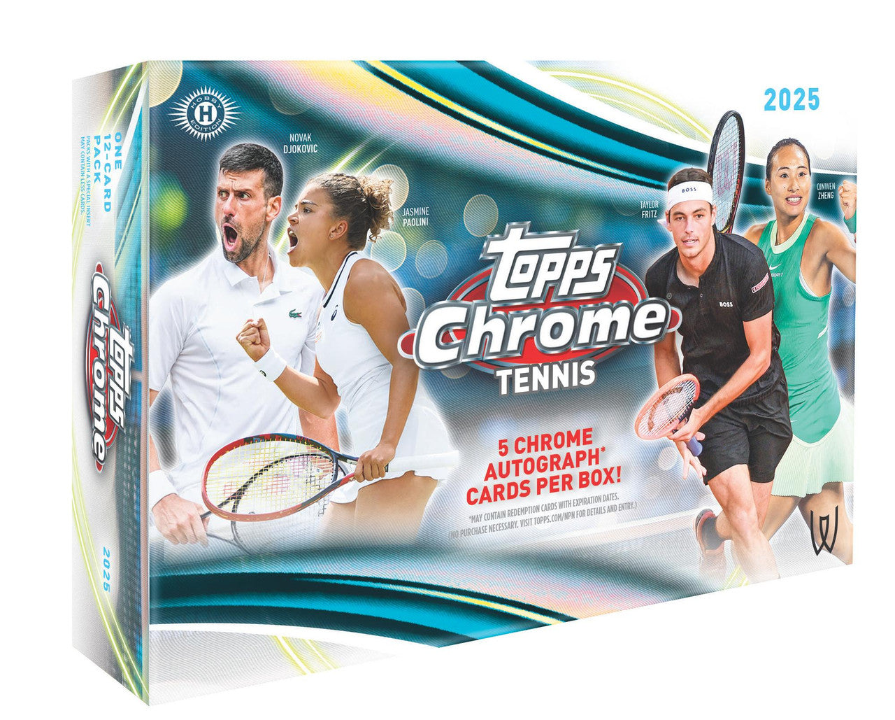 2025 Topps Chrome Tennis Breaker Delight Box
